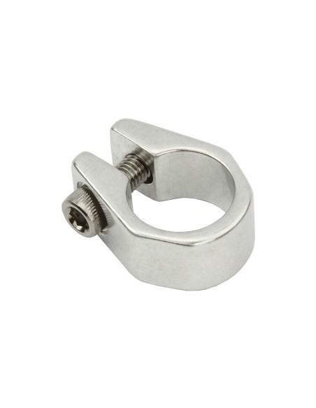 Alloy Seatpost Clamp Outer Diameter 25.4mm Chrome.